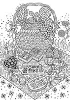 The Giant Picnic, ink drawing